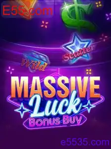 Explorando o Mundo do Jogo MassiveLuckBonusBuy com a Palavra-chave E55.com
